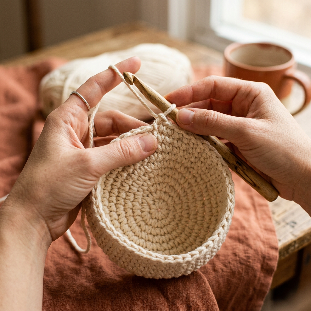 Começar a crochetar